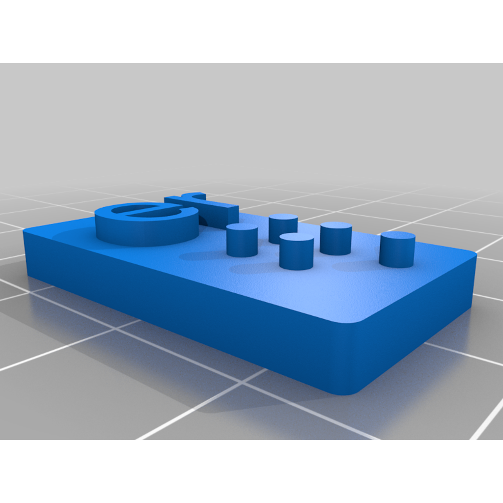 Miniatura 15 do modelo 3D Grade 2 Braille Learning Tiles