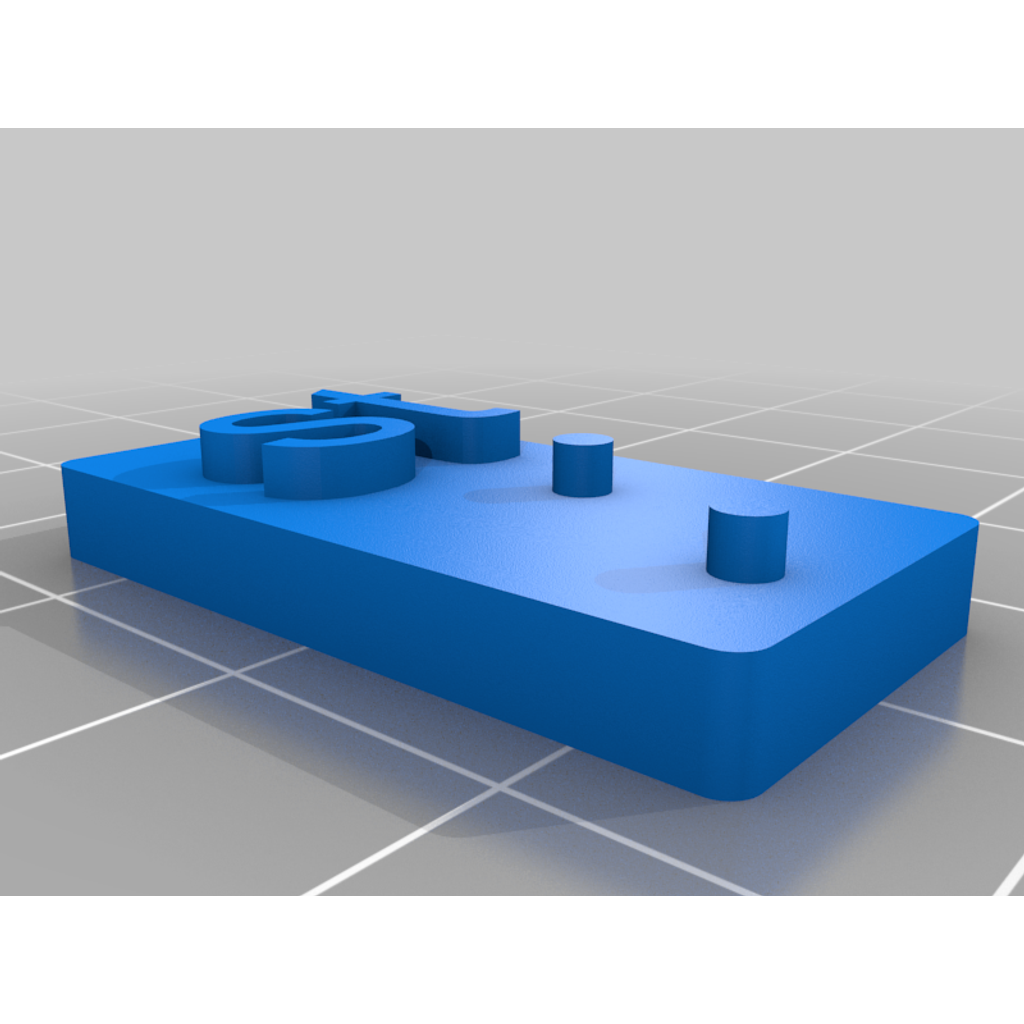Miniatura 24 do modelo 3D Grade 2 Braille Learning Tiles