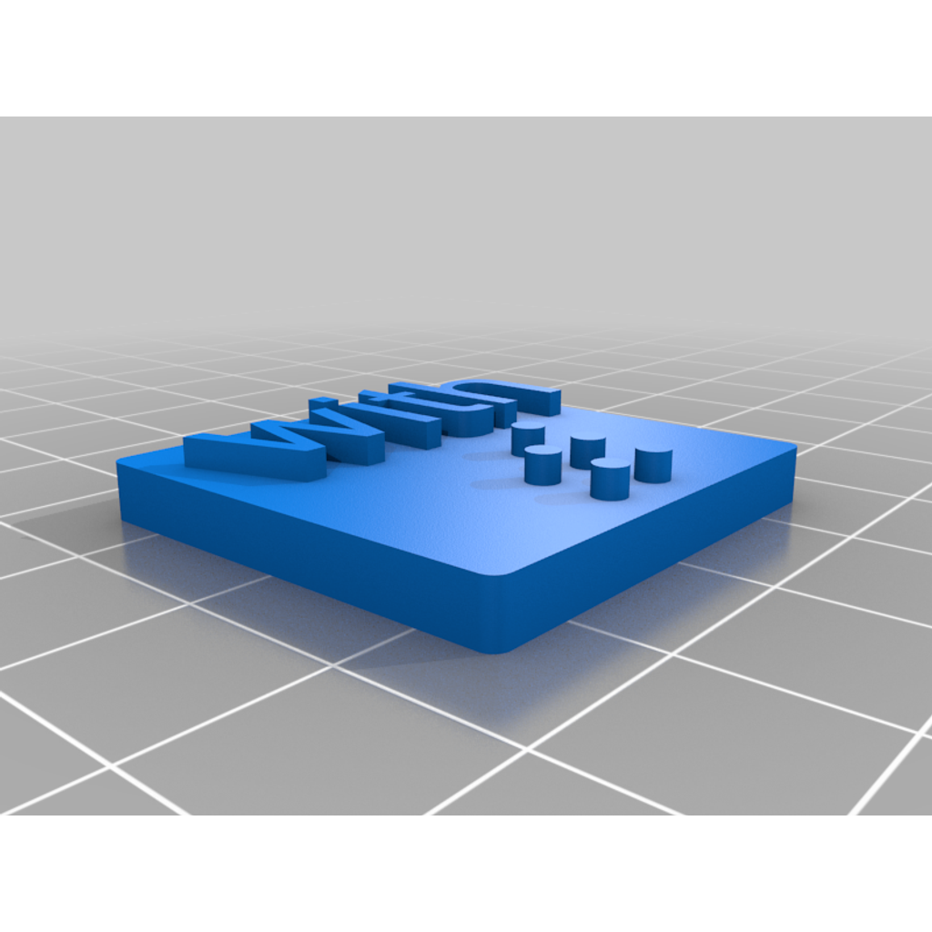 Miniatura 16 do modelo 3D Grade 2 Braille Learning Tiles