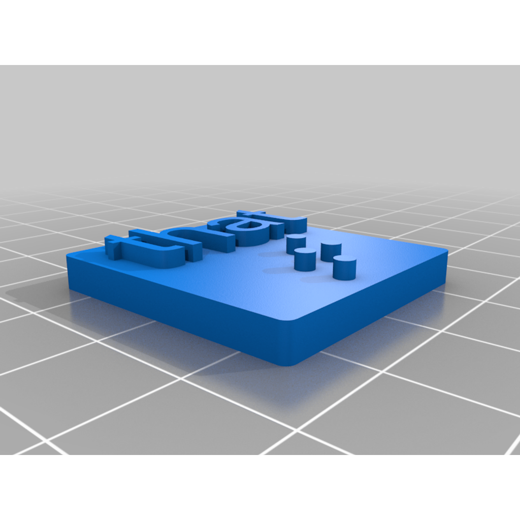 Miniatura 35 do modelo 3D Grade 2 Braille Learning Tiles