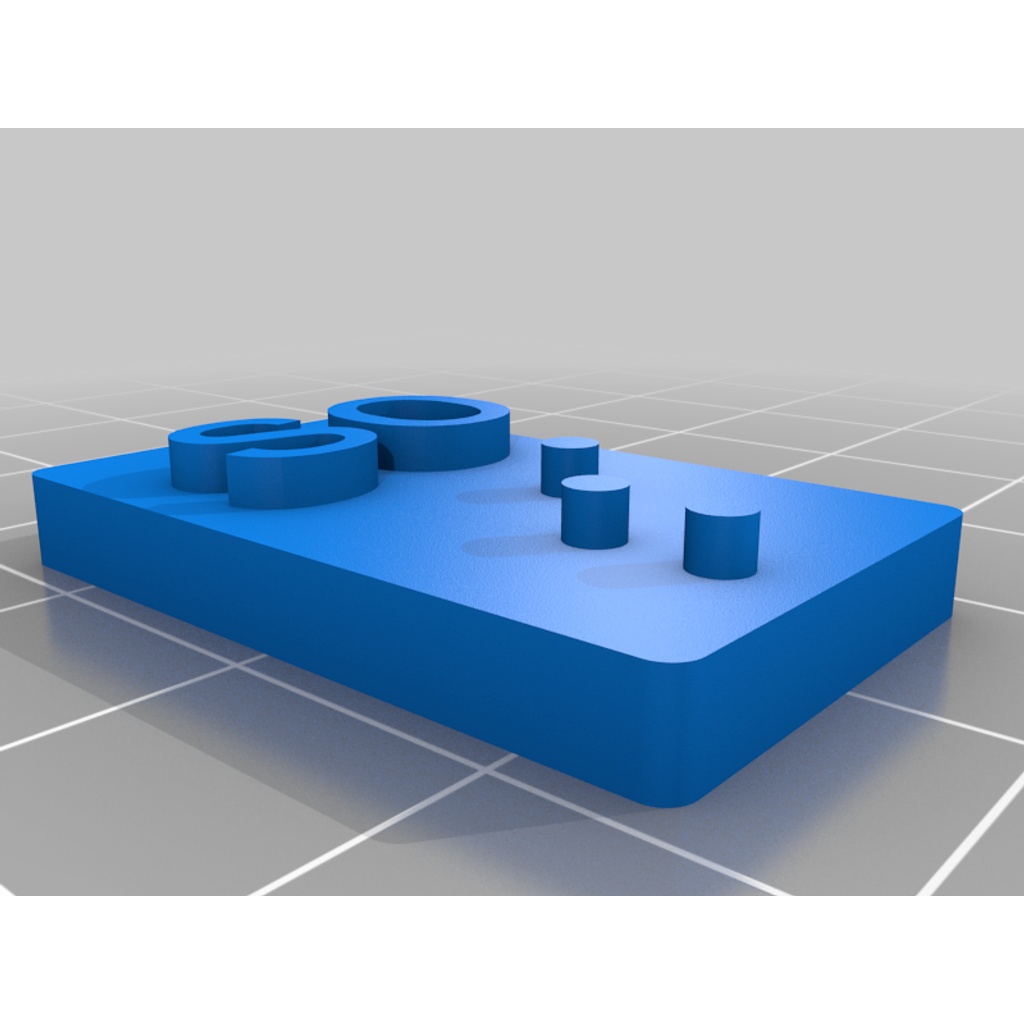 Miniatura 36 do modelo 3D Grade 2 Braille Learning Tiles