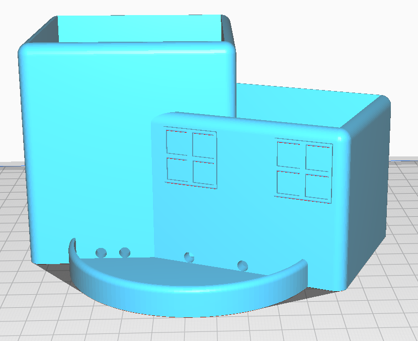 Square Villa Self Watering Planter