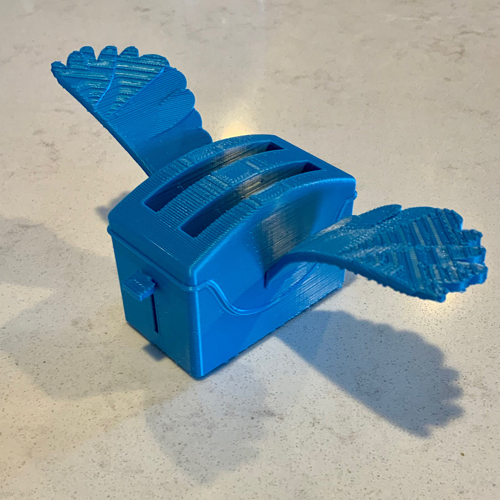 Flying Toaster by fiveiron Download free STL model