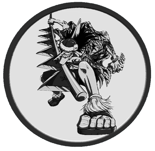 arlong squalo one piece coasters v2
