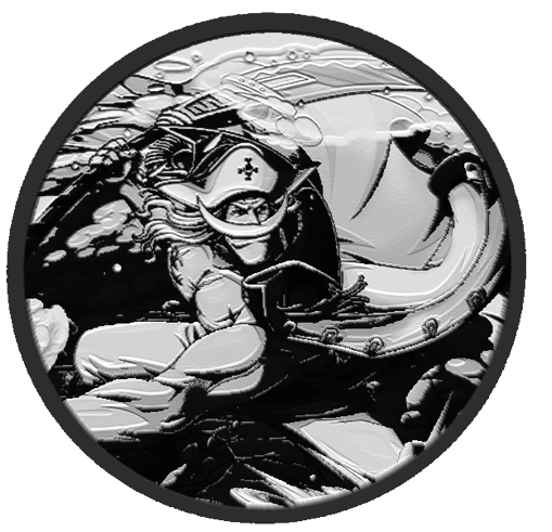 edward newgate one piece coasters v3