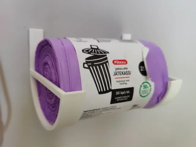 Trash bag roll holder (90mm Ø)