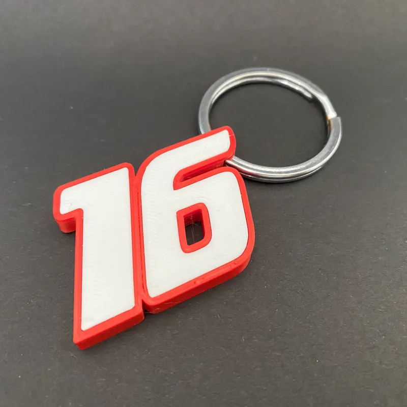 Ferrari Leclerc Keychain - F1 / Formula 1 by BTR3D, Download free STL  model