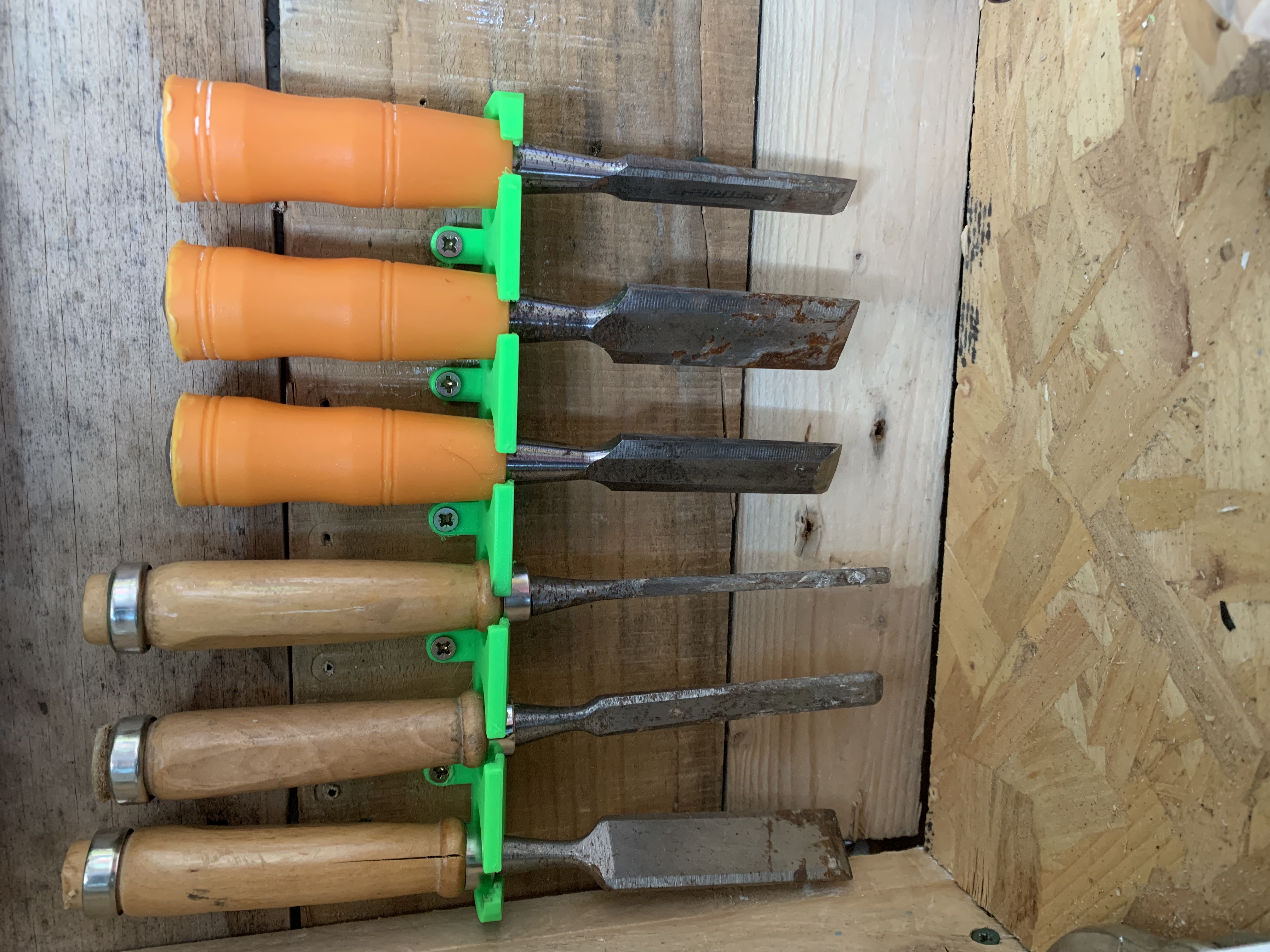 6 chisel Holder