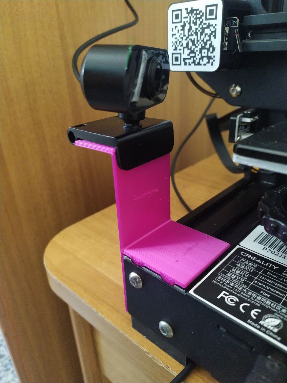 Webcam mount for ender 3 v2