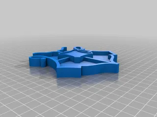 STL file HARRY POTTER CREST, RAVENCLAW HOUSE 🏠・3D print model to