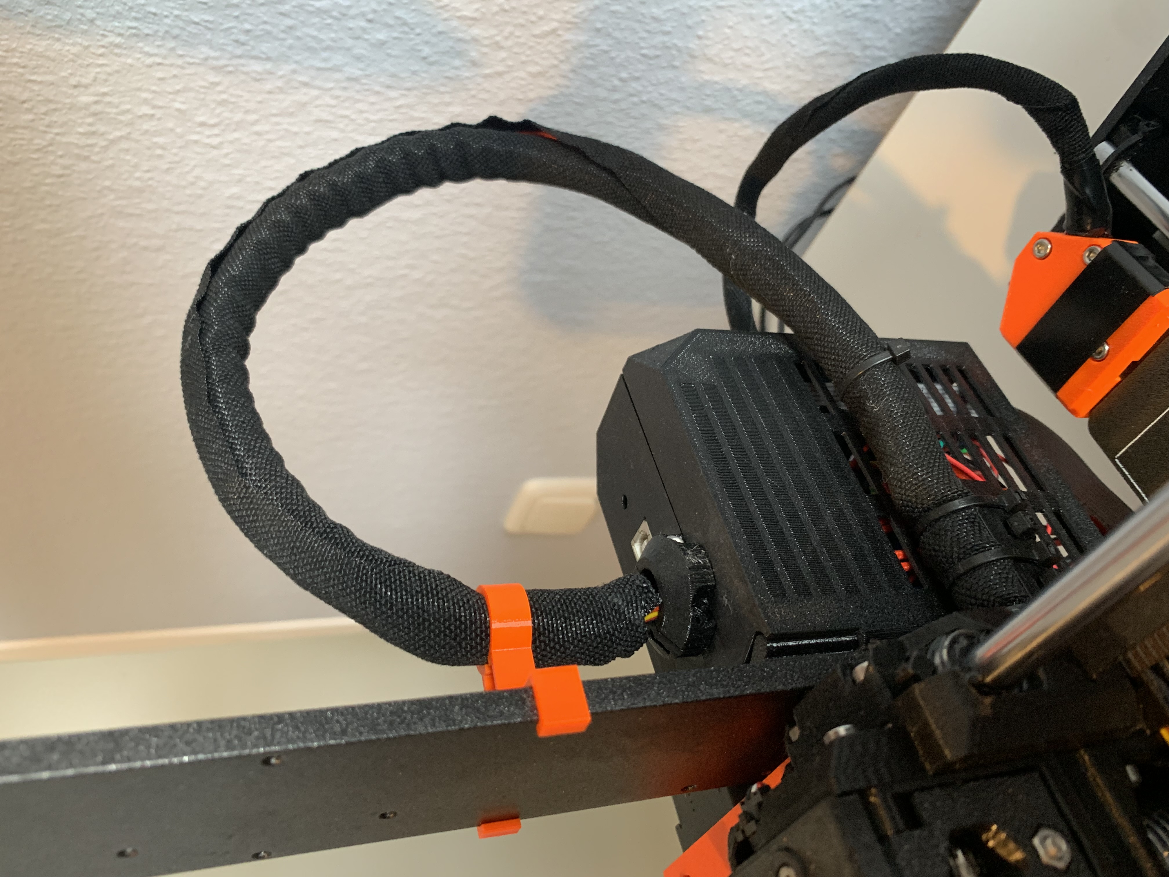 Extruder Cable Holder for Prusa MK3
