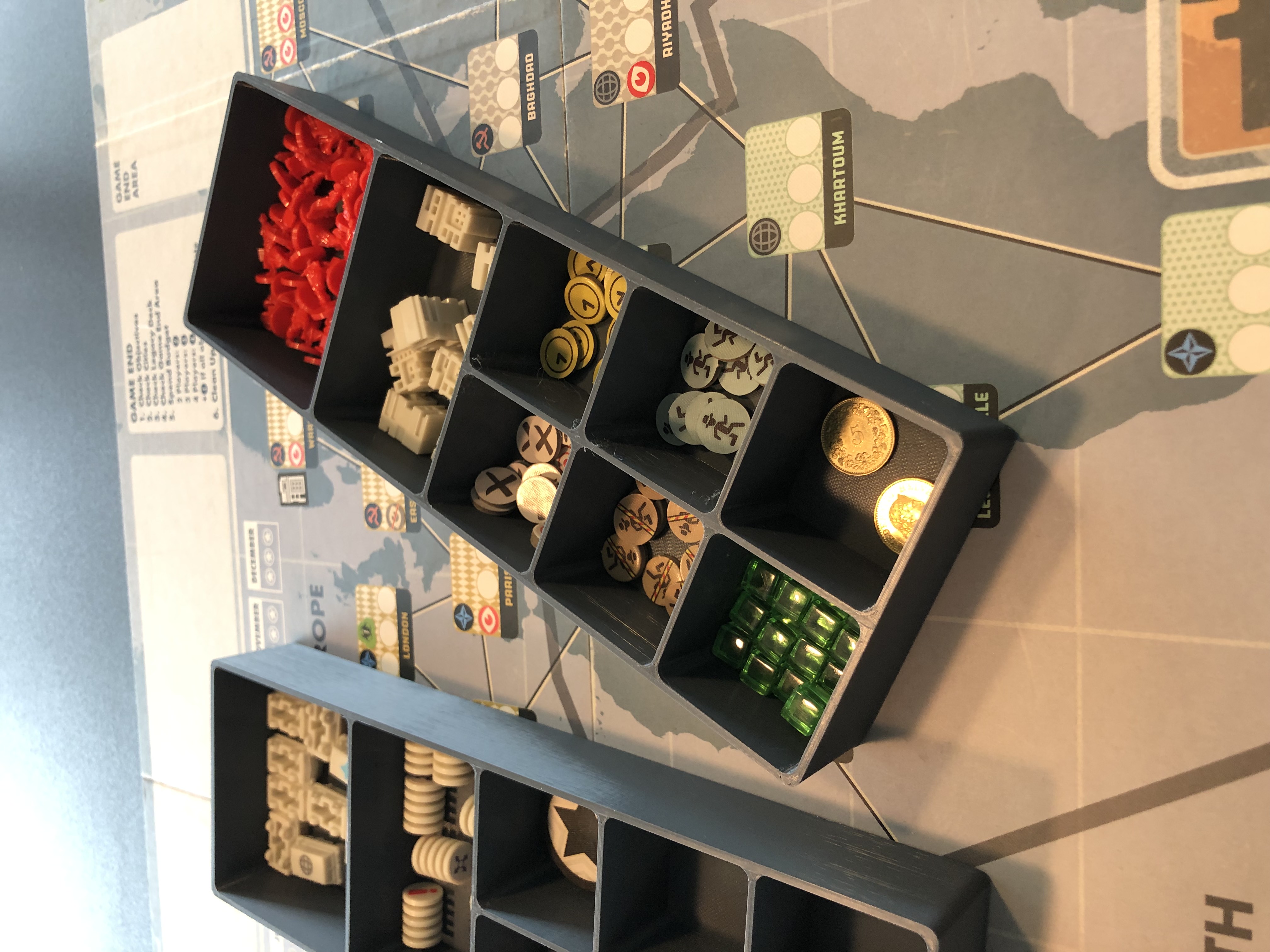 Board Game Token  Tray