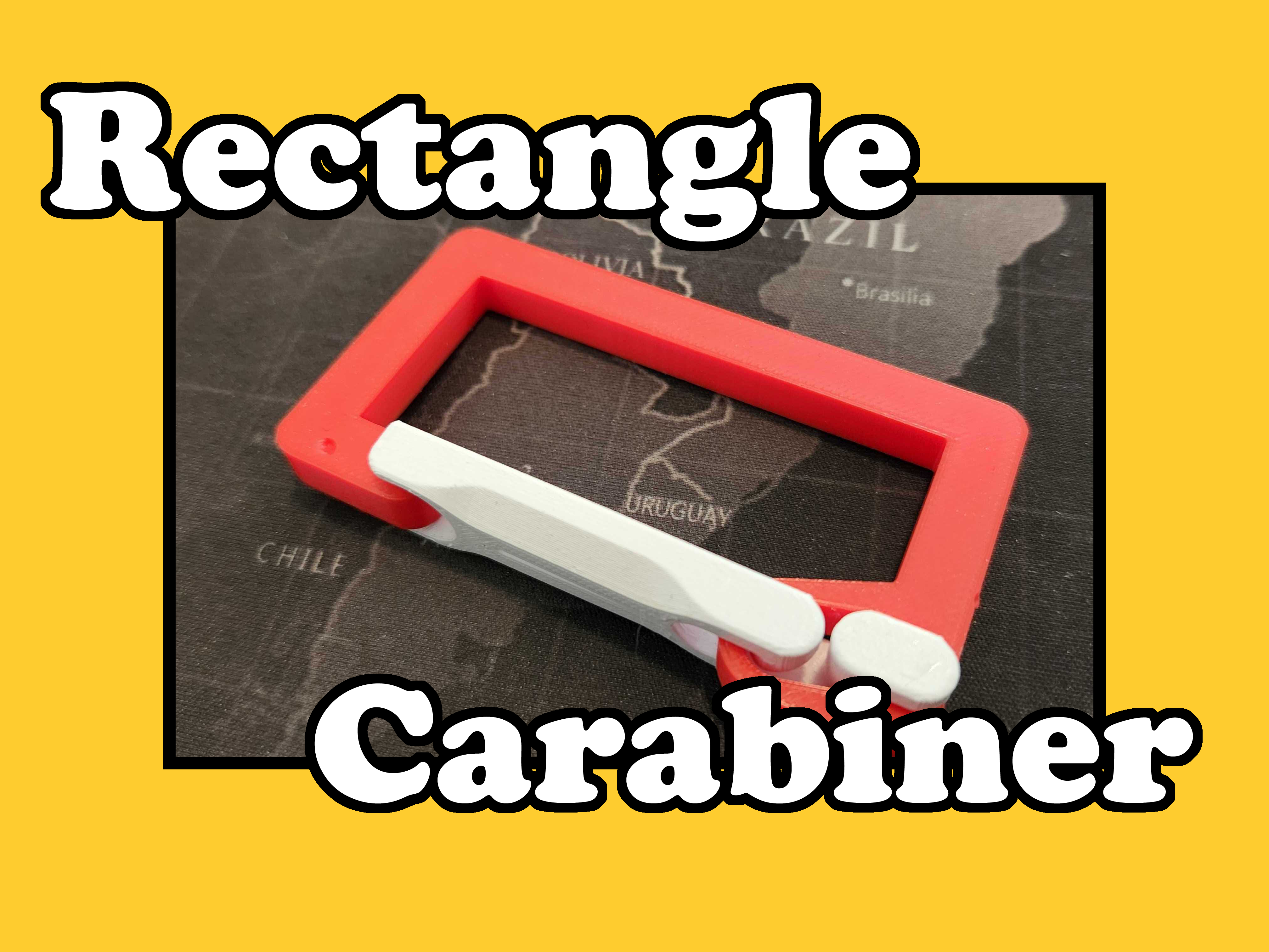 Rectangle Carabiner