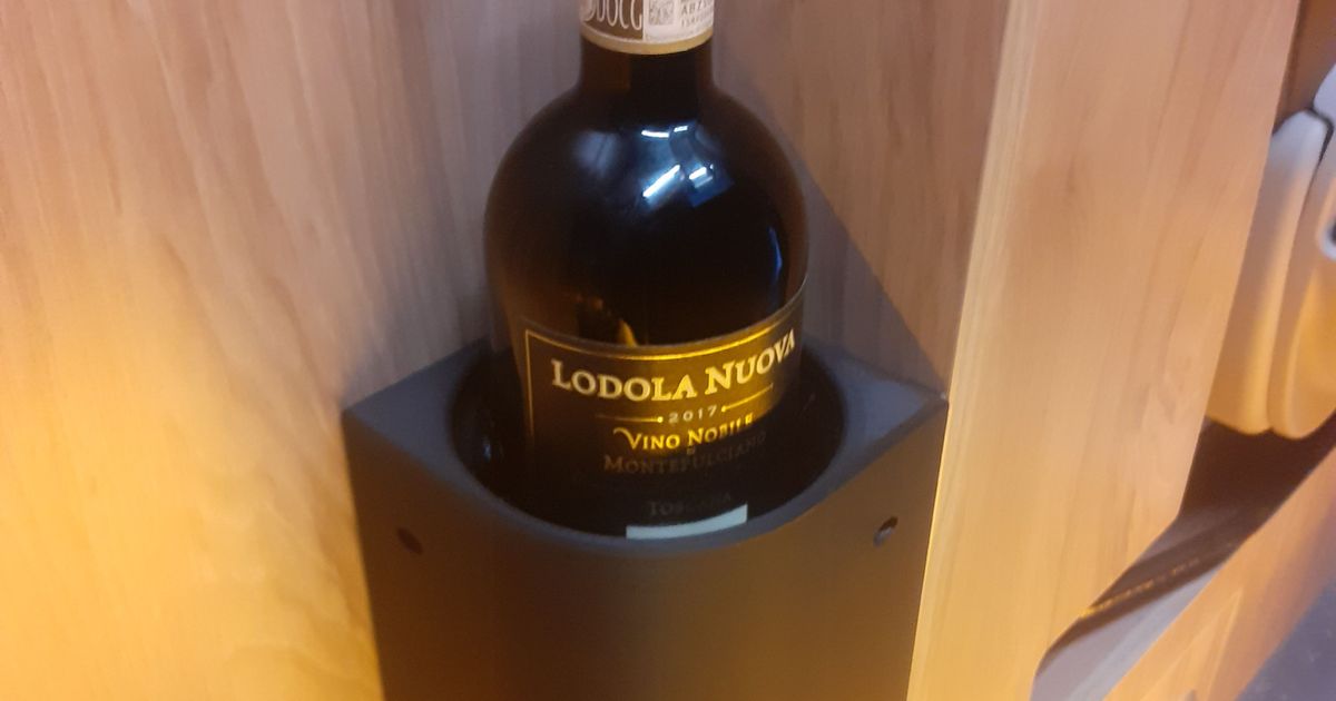 Wine Bottle Holder for CamperVan by 2mD Download free STL model