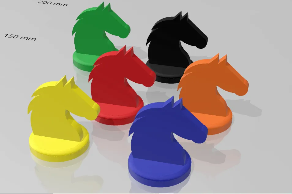 Figure for horse racing games by Thorin Oakenshield | Download free STL ...