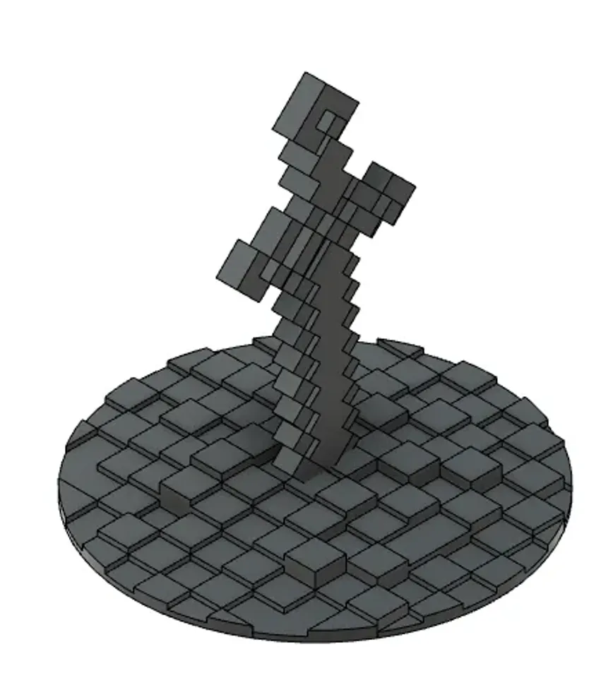 Minecraft Sword Game-Token by CG0072