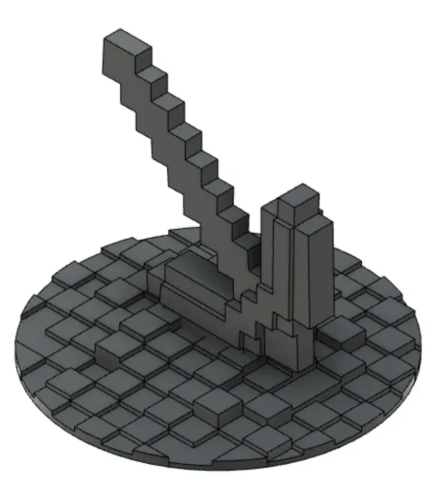Minecraft Sword Game-Token by CG0072