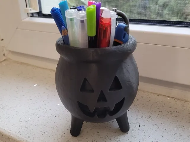 Witch Cauldron Pencil Cup