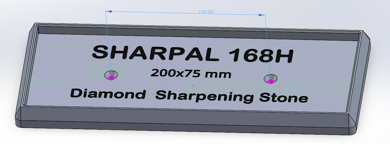SHARPAL 168H Diamond Sharpening Stone Holder