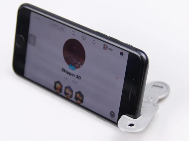 Sample Swatch, Shopping Cart Coin, Phone Holder and Key Ring AIO