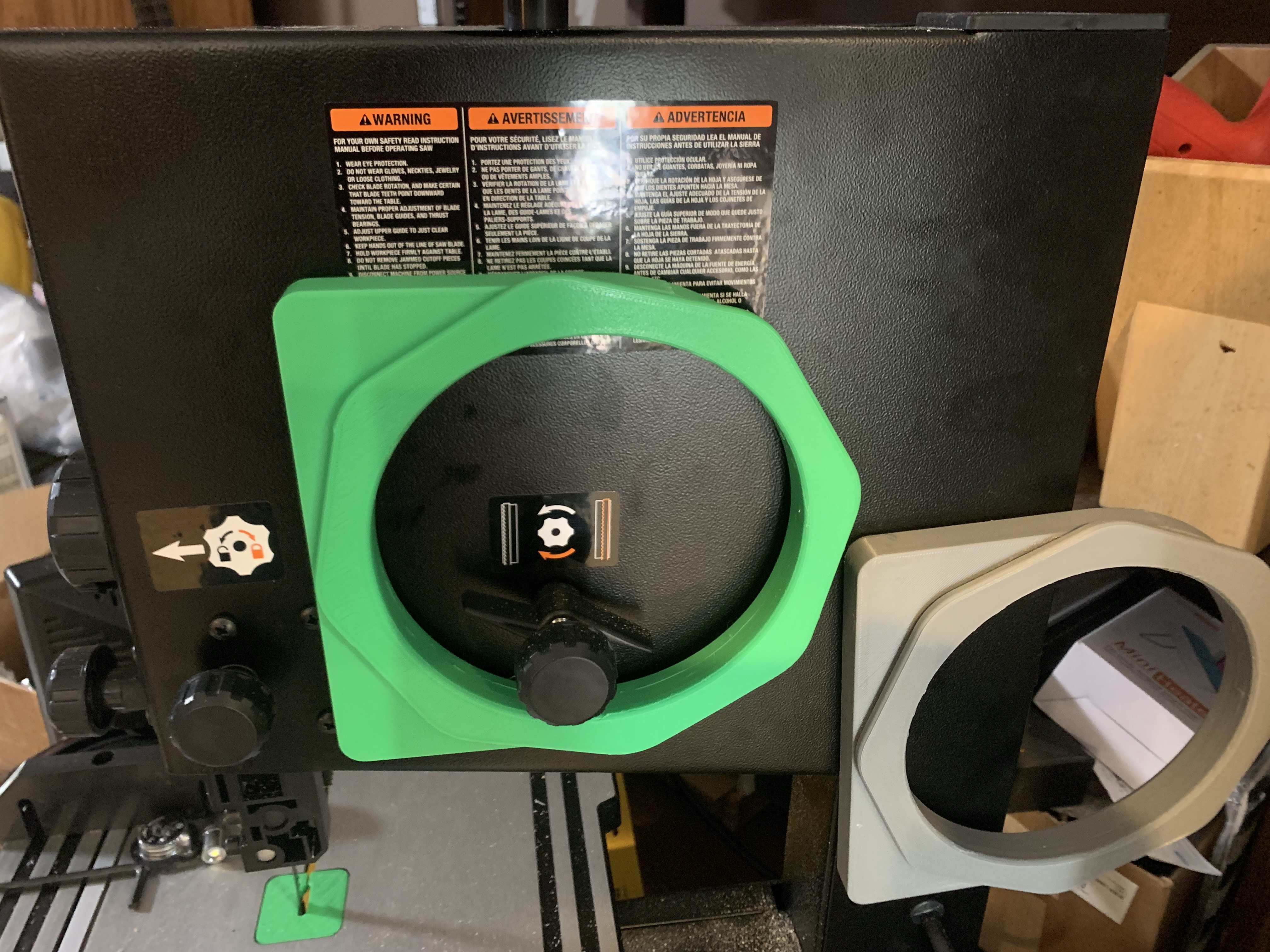 Band saw blade holder for 59.5" blades for my WEN 9" bandsaw