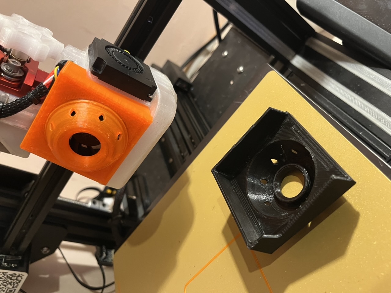 Silencer fan duct ender 3 or v2 for satsana