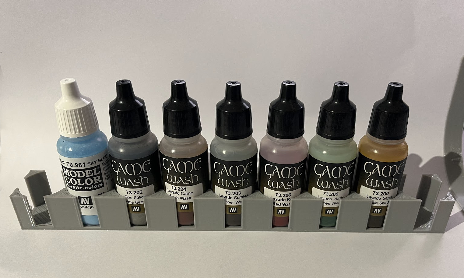 Vallejo paint rack (9 bottles)