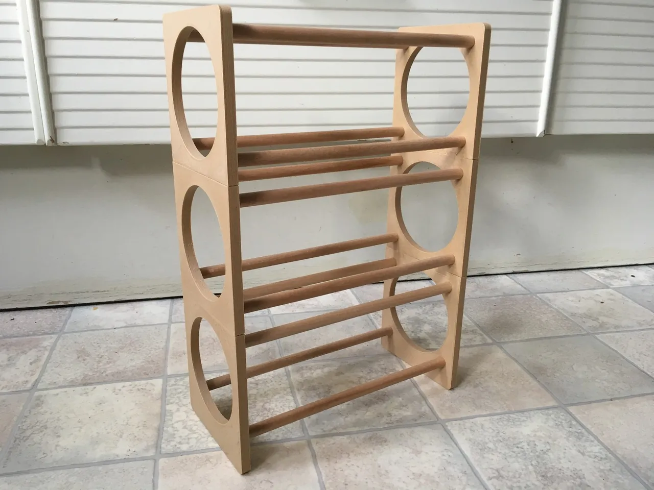 Little Wine Rack for 3 Bottles by k-eye | Download free STL model ...