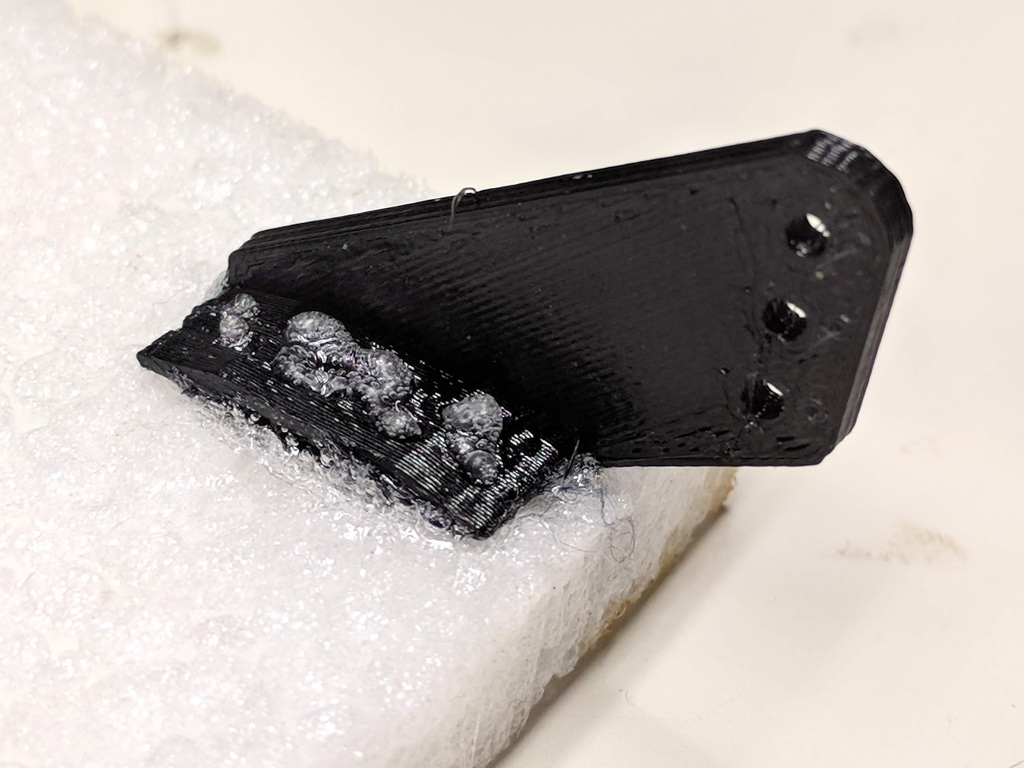 Control Horn with Glue Holes