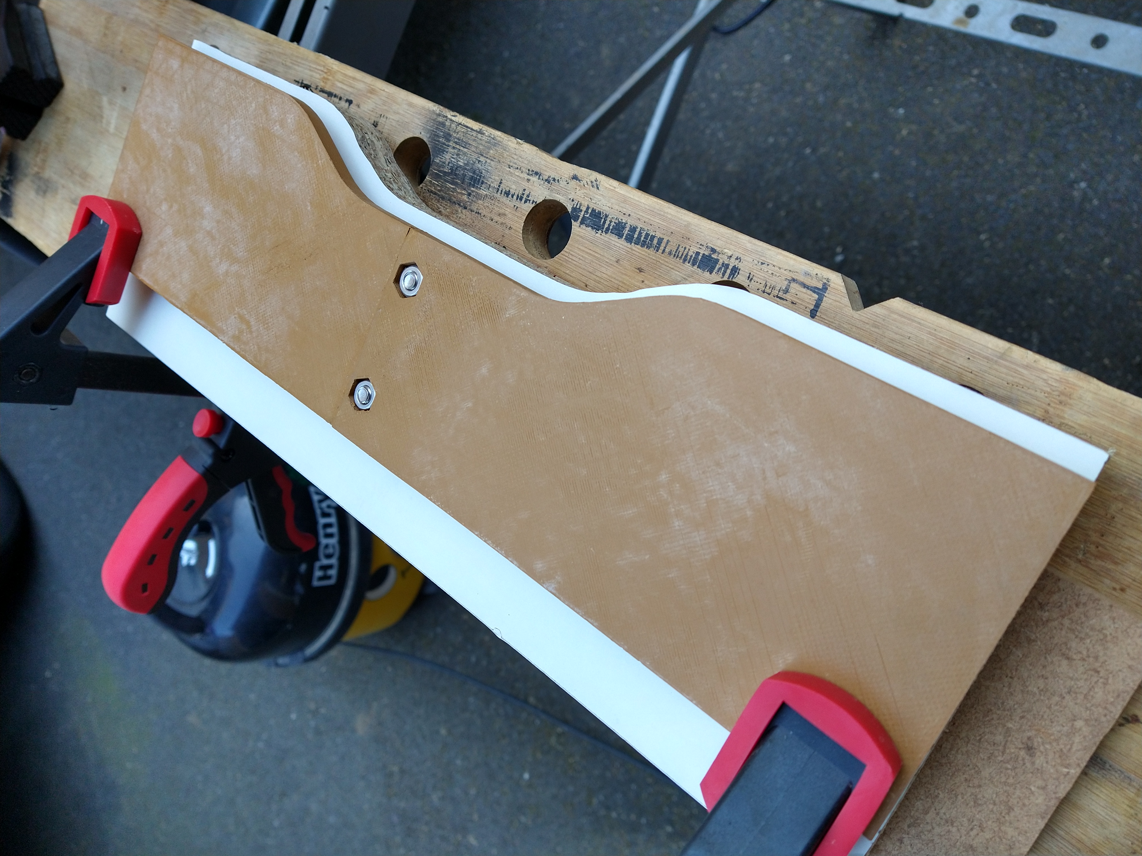 IKEA Hacks - ALEX drawer handle cutout router template.
