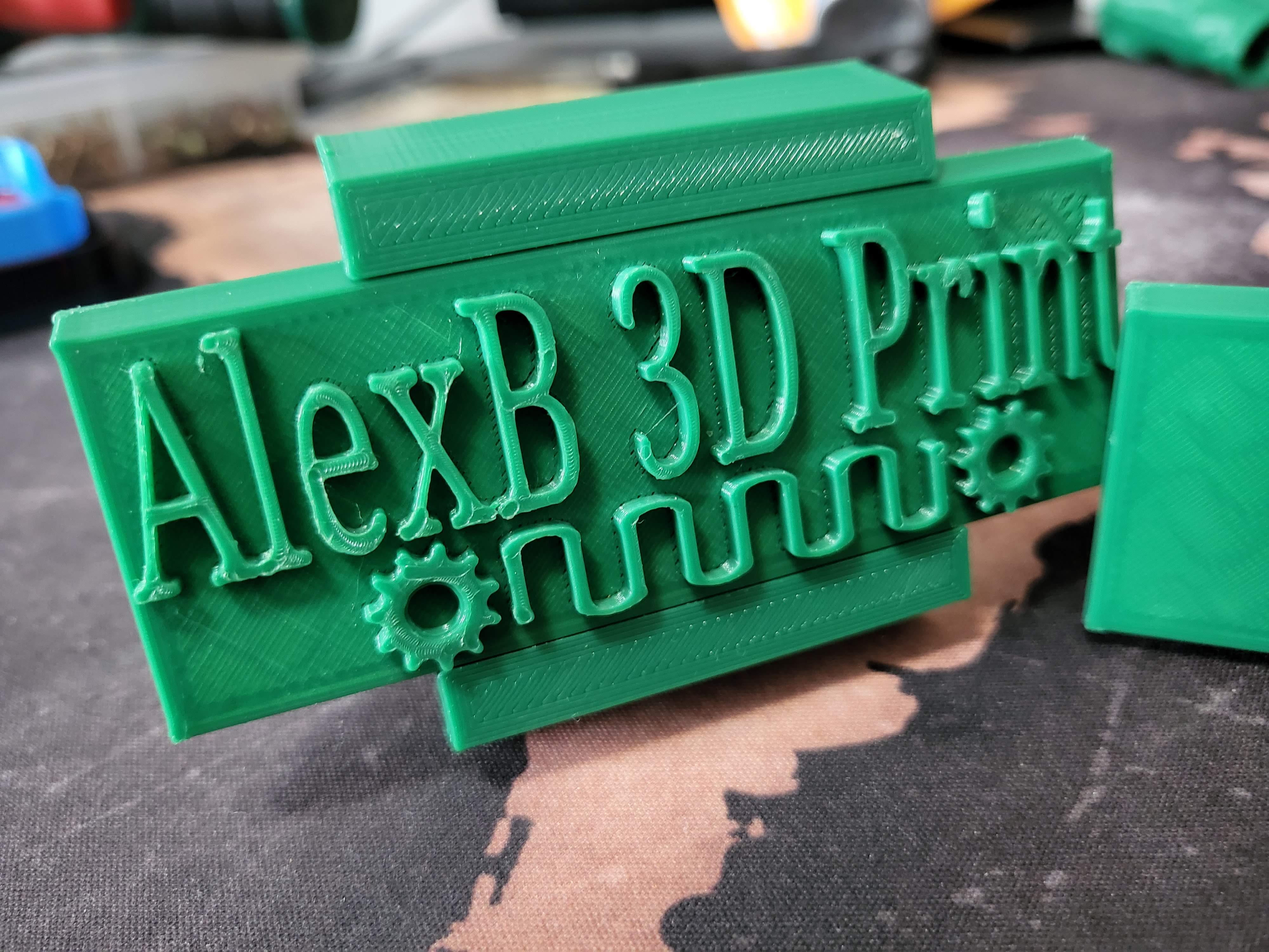 Customizable Stamp by bocalexandru Download free STL model