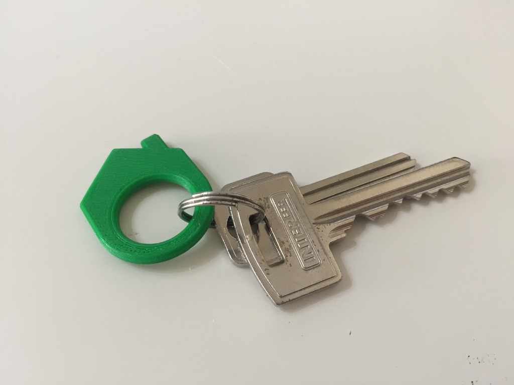 Home/house keychain
