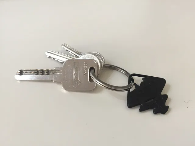 Inkscape keychain