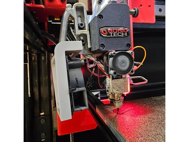 Modix Big 60 Primary Fan Bracket, Tethered