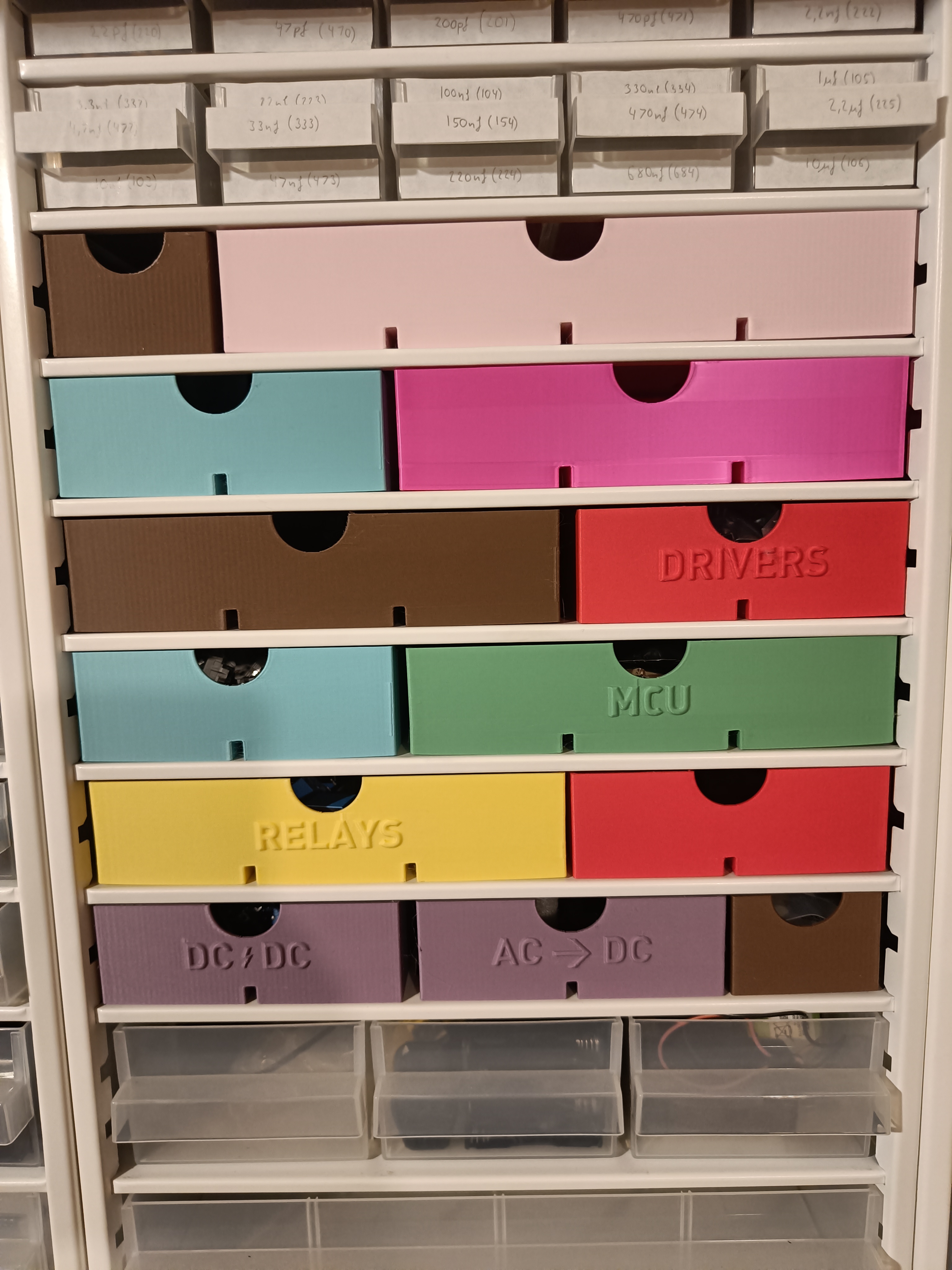 Raaco drawers type 150-00 compatible