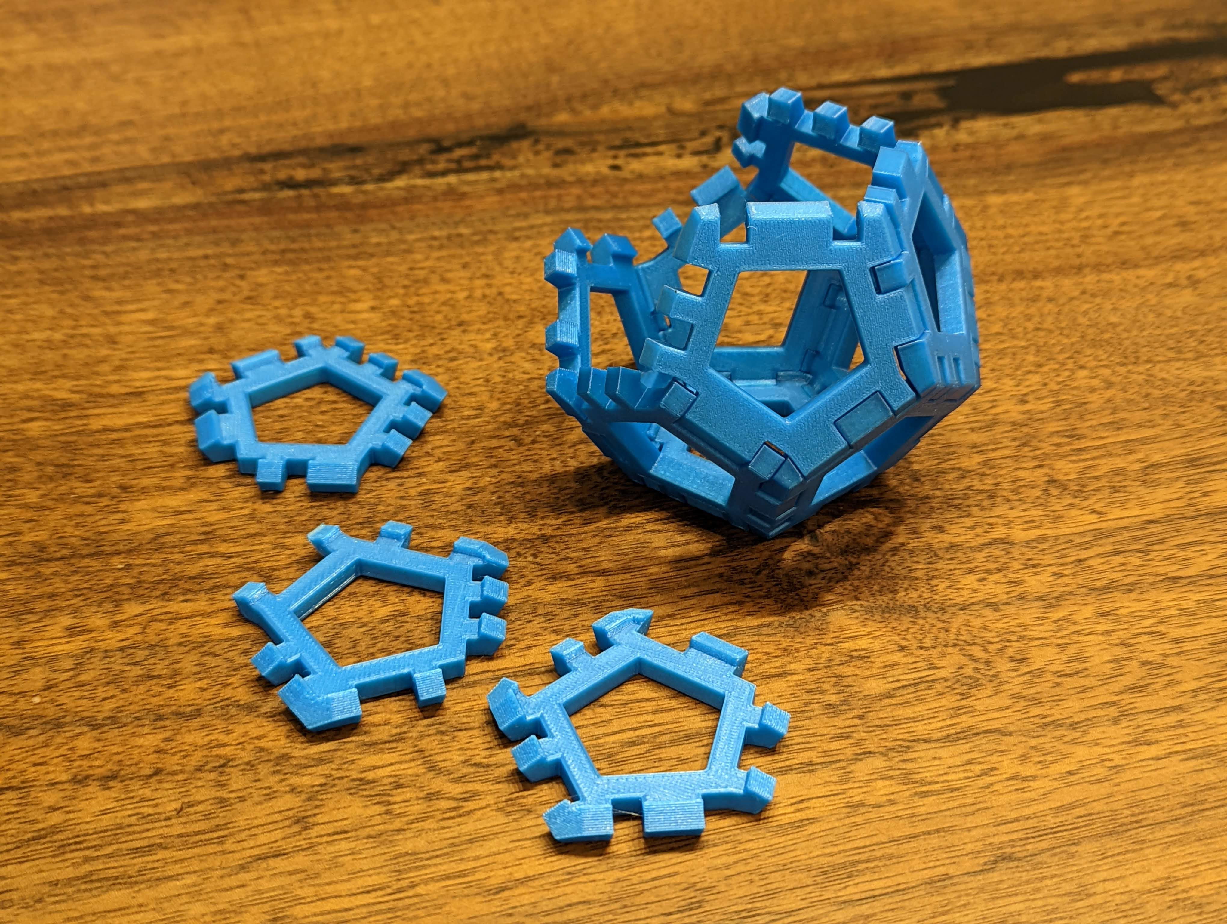12-Piece 3D Puzzle