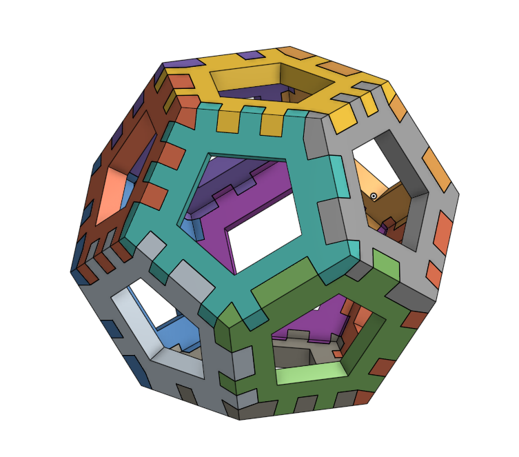 12-Piece 3D Puzzle by ericman314 | Download free STL model | Printables.com