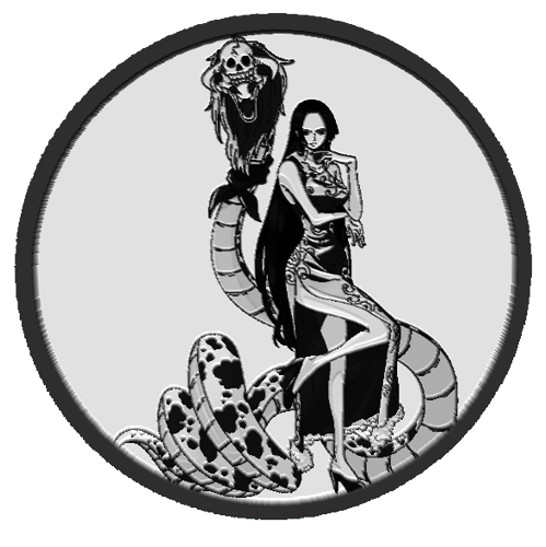 boa hancock one piece coasters