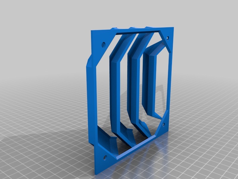 Directional 120mm fan exhaust