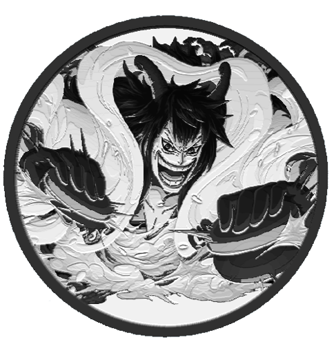 caesar clown one piece coasters