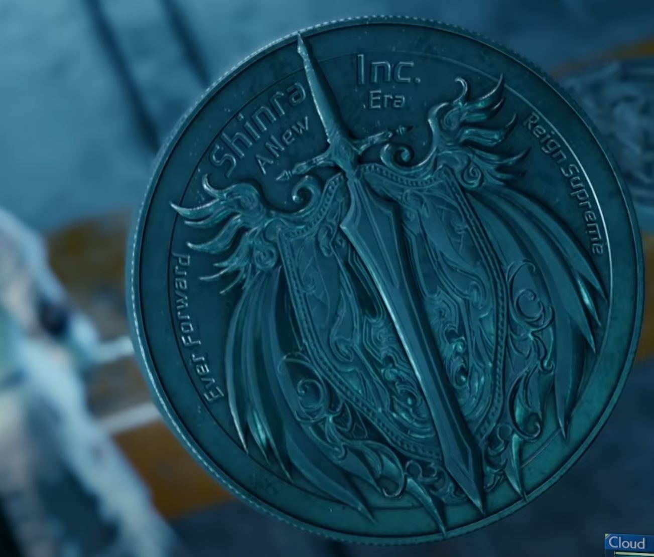 Rufus Shinra Fierce Pride Coin - Final Fantasy VII Remake - MSLA