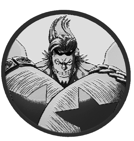 franky one piece coasters