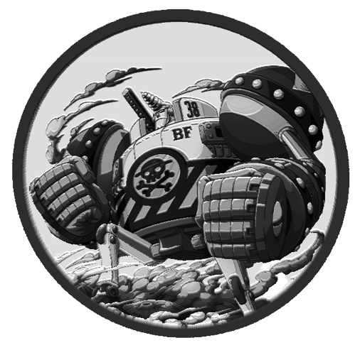 franky one piece coasters v3