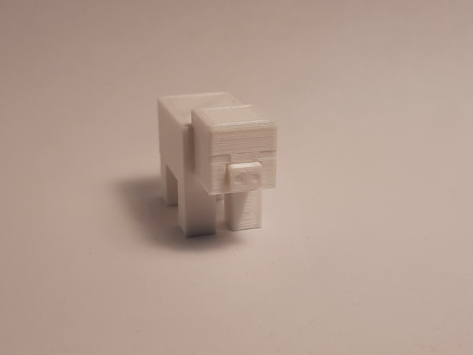 Minecraft pig 2 piece