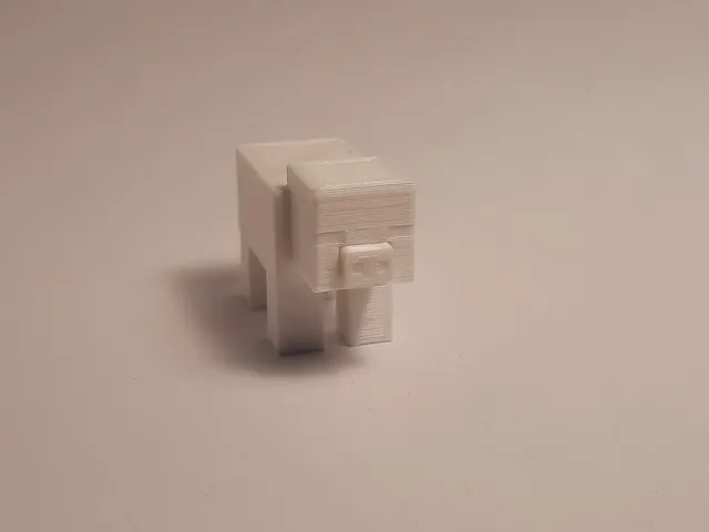 Minecraft pig (no supports)