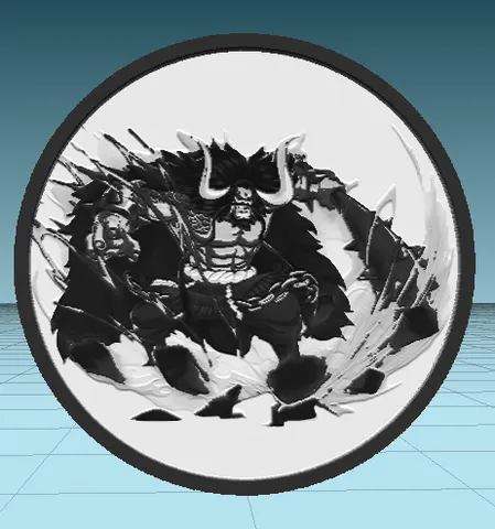 kaido one piece coasters