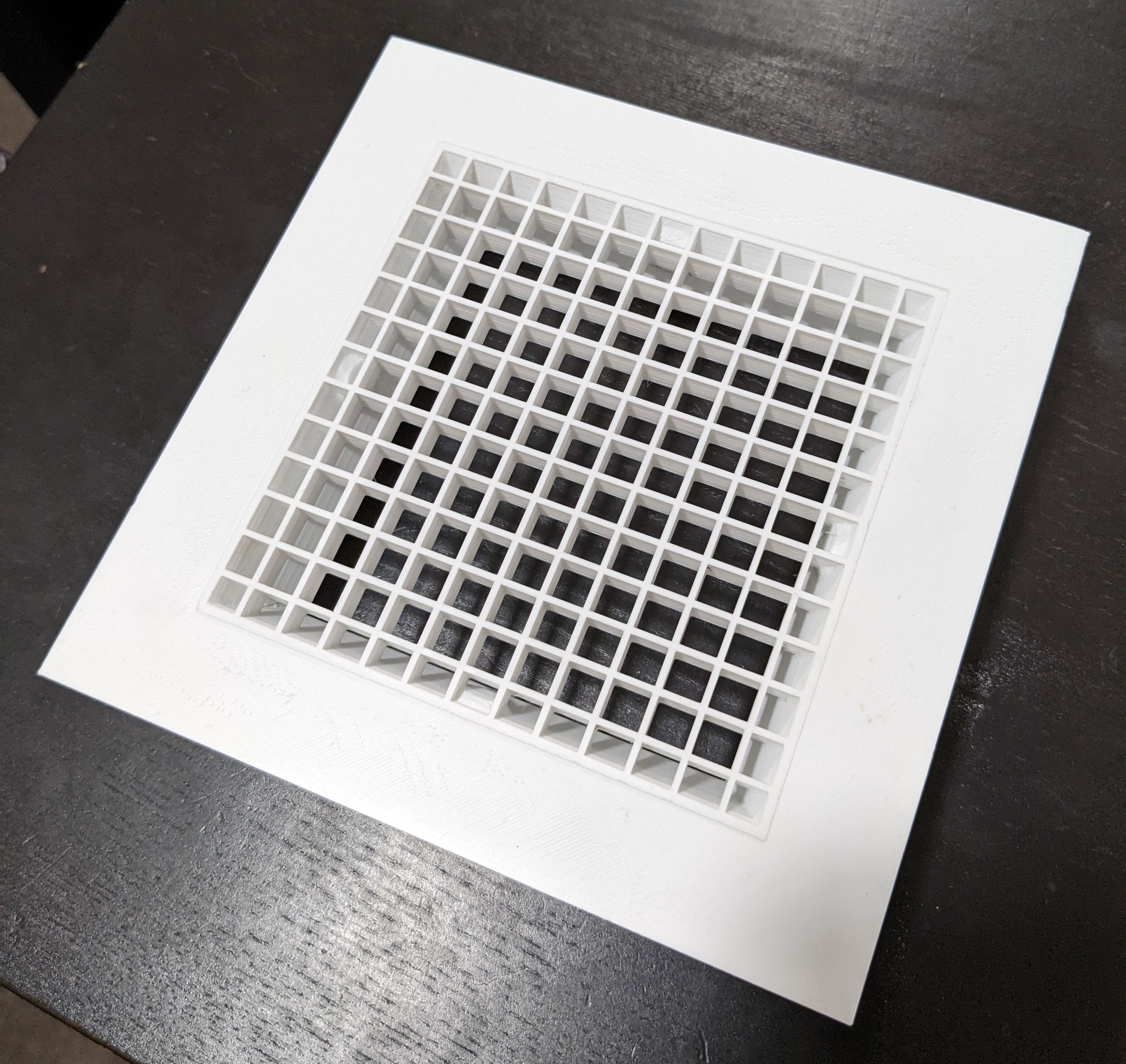 egg crate ceiling vent for 150mm square duct by stixpjr