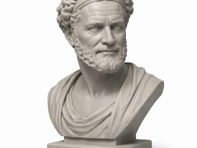 Democritus Bust