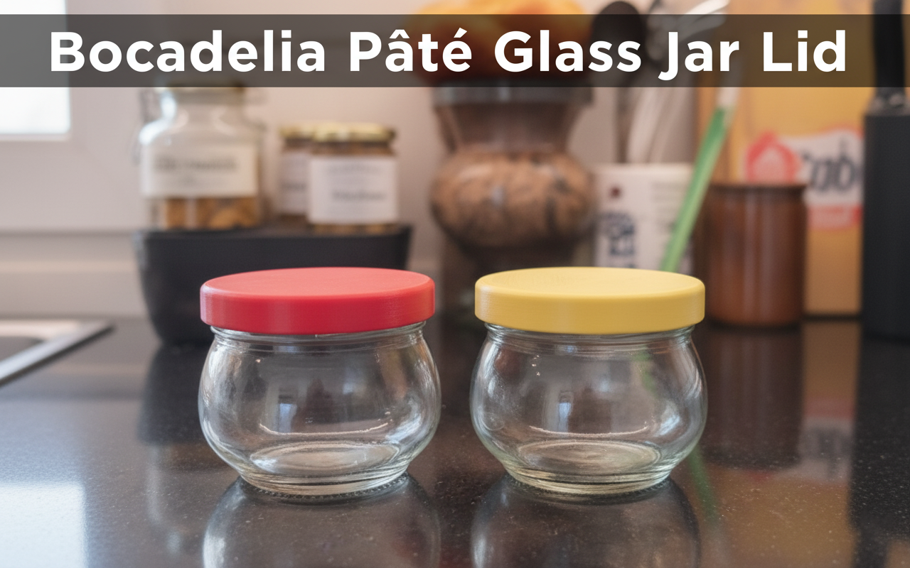 Bocadelia Pâté Glass Jar Lid