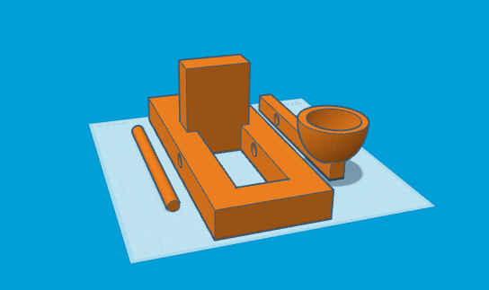 Rubber Band Catapult